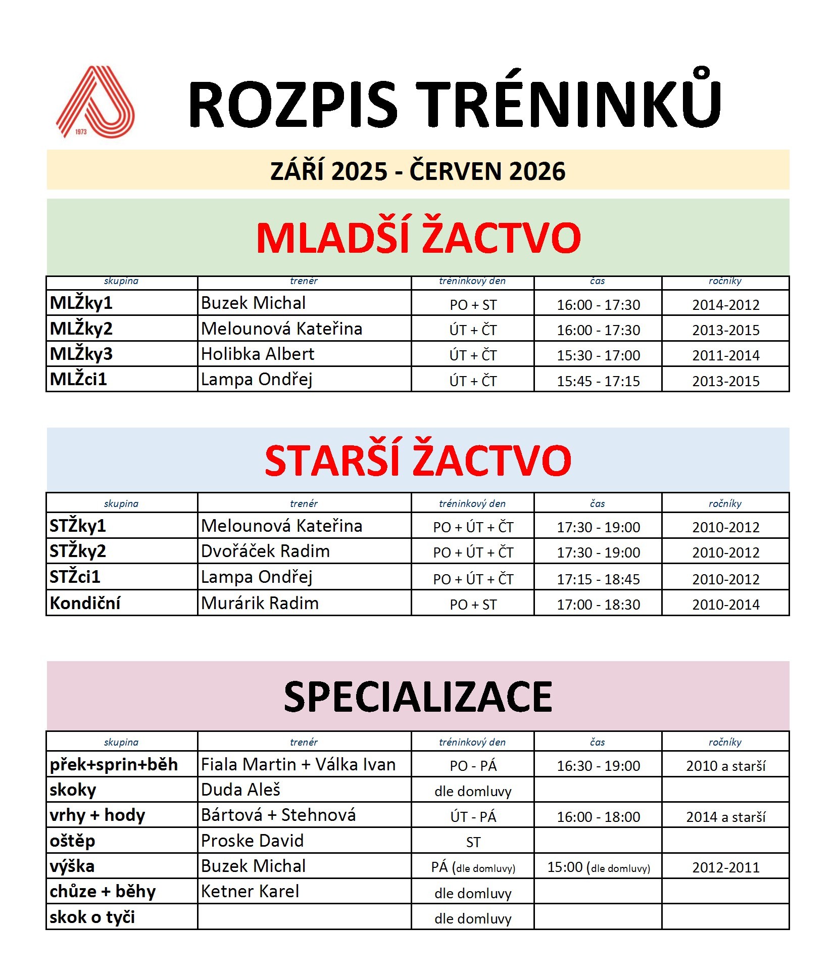Rozpis tréninků Ž+M 2025-2026.jpeg
